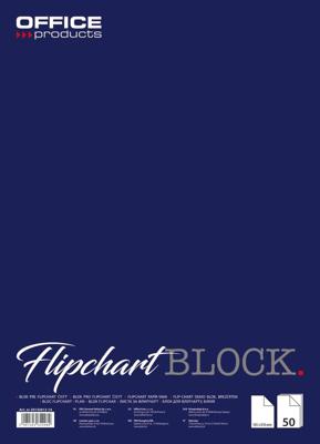 OFFICE products flip-overblok, 58,5 x 81 cm, effen, 50 vel