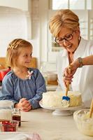 LE CREUSET - Siliconen - Spatel medium Premium Oranjerood - thumbnail