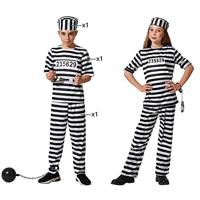 Kostuums voor Kinderen Multicolour Gevangene Maat 3-4 Jaar - thumbnail