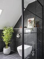 Zack Atore toiletborstel 8.9x52x11.9cm RVS Mat 40416 - thumbnail