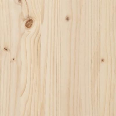 Bedframe zonder matras massief grenenhout 75x190 cm - thumbnail