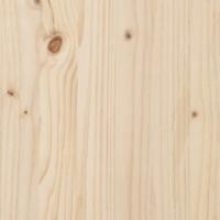 Bedframe zonder matras massief grenenhout 75x190 cm - thumbnail