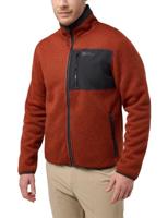 Jack wolfskin Kaminfeuer Fleece Heren Intense Rust M - thumbnail