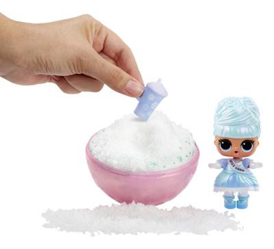 L.O.L. surprise winter snow tots mini pop in bal