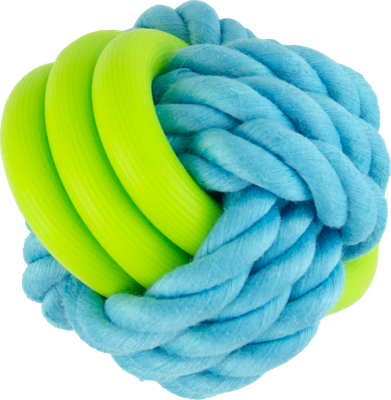 Pawise Twins Rope Ball 7cm