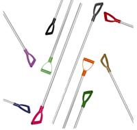 Mestvork steel 115 cm Goud - thumbnail