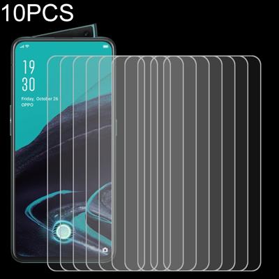 10 stuks voor OPPO Reno 2 ultra slanke 9H 2.5 D gehard glas scherm beschermende film