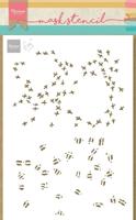 Marianne Design • mask stencils tiny's bird & deer prints - thumbnail