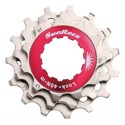 Shimano Sunrace sluitring met kransjes 12v 11/13/15t zilver