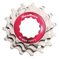 Shimano Sunrace sluitring met kransjes 12v 11/13/15t zilver - thumbnail