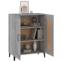 Dressoir 69,5x34x90 cm bewerkt hout grijs sonoma eikenkleurig - thumbnail