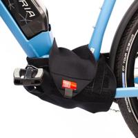 Fahrer middenmotor beschermingshoes universeel zwart - thumbnail