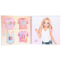 TOPModel kleurboek T shirt Designer meisjes 24,7 x 24 cm papier - thumbnail