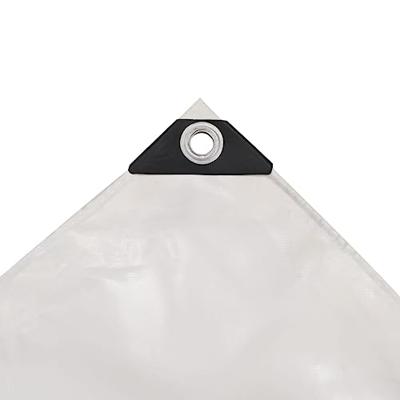 Dekzeil 650 g/m 4x5 m wit