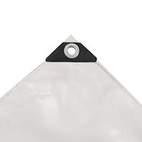 Dekzeil 650 g/m 4x5 m wit - thumbnail