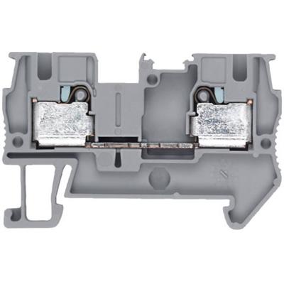 Siemens 8WH60000AG00 Doorgangsklem 6.2 mm Steekklem Grijs 50 stuk(s)