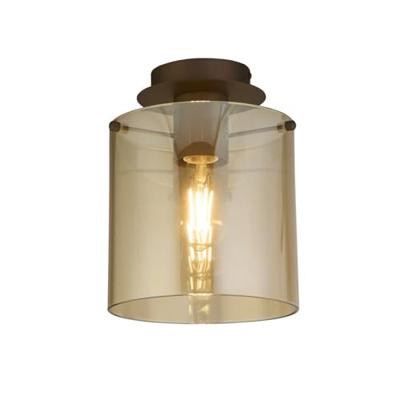 Searchlight Plafondlamp 1-lichtsSweden mocha bruin - 88911-1MO