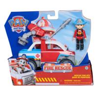 PAW Patrol Brandweerredding Ryder's ATV-speelgoedauto met speelfiguur - thumbnail