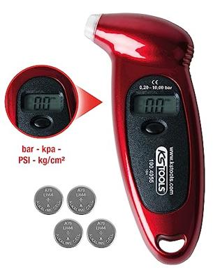 KS Tools 100.4055 Digitale bandenspanningsmeter, 0,20 - 10,0 bar