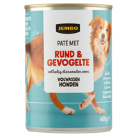 Jumbo Pate met Rund & Gevogelte 400 g - thumbnail
