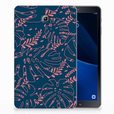 Samsung Galaxy Tab A 10.1 Siliconen Hoesje Palm Leaves