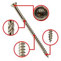 pgb-Europe PFS+ | Hardhoutschroef VZK-T Ø 4,50x70 C2 T-20 | 200 st PFWHTGC00004500702 - thumbnail