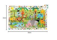 Observatiepuzzel De jungle 35 stuks DJECO multi-gekleurd - thumbnail