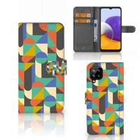 Samsung Galaxy A22 4G | M22 | Telefoon Hoesje | Funky Retro - thumbnail