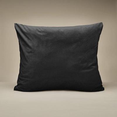 Zelesta Zelesta Velvetbed Kussenslopen Black - Set van 2 | 60x70 cm