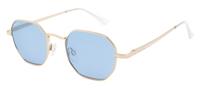 Polar zonnebril Lee dames gepolariseerd goud/lichtblauwns - thumbnail