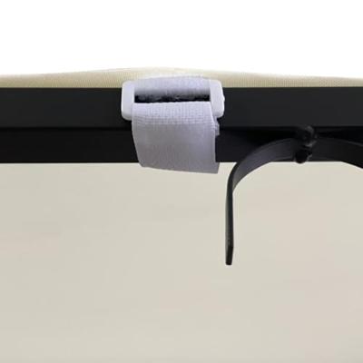 VidaXL Luifel 2x2,3 m 180 g/m² stof en staal crèmekleurig VidaXL Luifel 2x2,3 m 180 g/m² stof en staal crèmekleurig