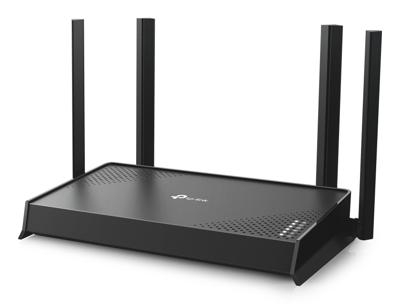 TP-Link Wi-Fi 7 Router Archer BE220, Dual-band WLAN 3570 Mbps, Gigabit Port, USB 3.0, MLO, EasyMesh, VPN clients en server, WPA3, HomeShield, compatibel met Alexa en Google Assistant