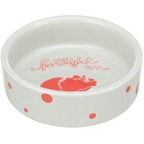 TRIXIE VOERBAK / WATERBAK KERAMIEK SPOTLIGHT CAVIA ASSORTI 11 CM