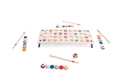 BS Toys whack a shape houten spel