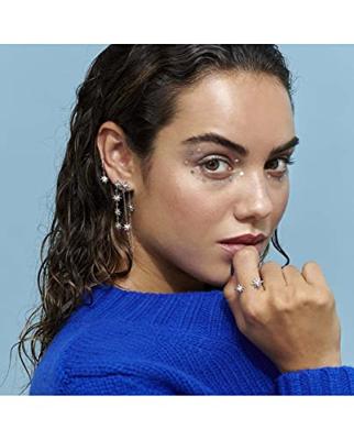 Dames oorbellen Radiant RY000035 Roestvrij staal 5 cm