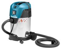 Makita nat/ droog stofzuiger vc3011l nat- en droogzuiger (blauw/aluminium) - thumbnail