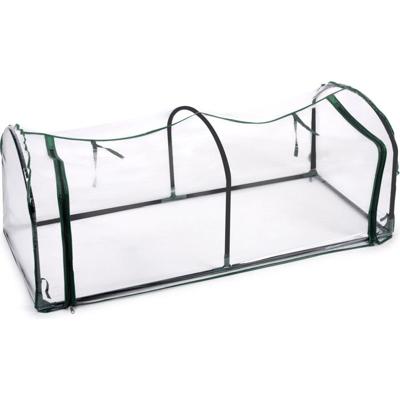Kinzo Garden Broeikas - Tunnelkas - met Rits - Staal - 130x60x50cm