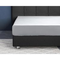 Primaviera Deluxe - Hoeslaken Katoen-Satijn - Wit - 200 x 220 - thumbnail