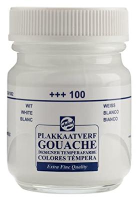 Talens plakkaatvef Extra Fijn flacon van 50 ml, wit Talens plakkaatvef Extra Fijn flacon van 50 ml, wit