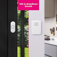 Byron DBY-22311 Draadloze deurbel Complete set - thumbnail