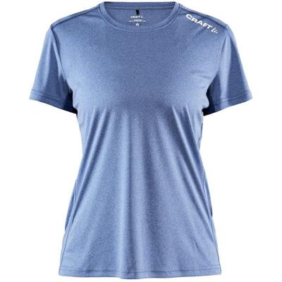 Craft 1907362 Rush Ss Tee W - Deep Melange - L