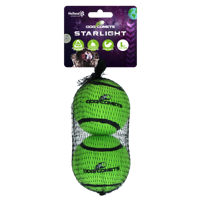 Dog comets Starlight Tennisbal L Groen 2st - thumbnail
