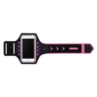 Hama Sport-armband Running Voor Smartphones Maat XL Met Led Pink - thumbnail