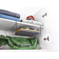 Metaltex Babette Hangmand 40x26x14 cm Zwart 2 Stuks - thumbnail