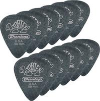 Dunlop Tortex Pitch Black Standard 0.50mm 12-pack plectrums - thumbnail