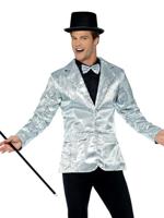 Colbert zilver pailletten - thumbnail