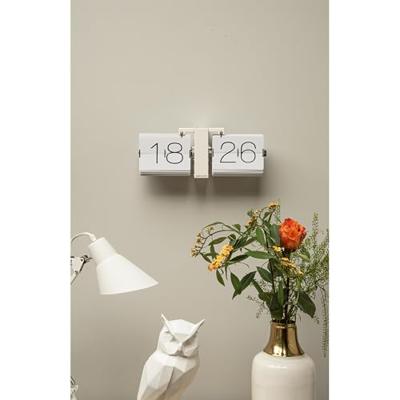 Karlsson No Case Flip Tafel-/Wandklok