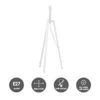 Home sweet home woody vloerlamp ↕ 130 cm hout - thumbnail