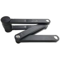 SXP art 2 vouwslot - gehard staal, flexibel, 80cm, fietsbeveiliging, zwart - thumbnail