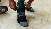 AGU Winter Merino Fietssokken - Zwart - L/XL 43-47 - thumbnail